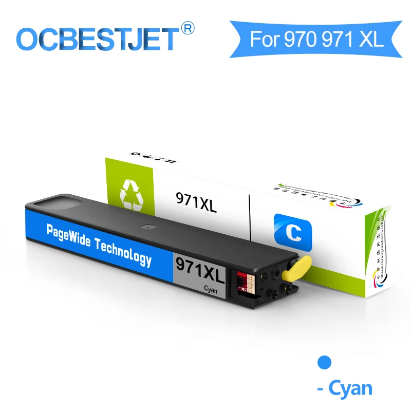 OCBESTJET  HP970 HP 970 971 XL HP Officejet X451dn X451dw X551 X576dw X476dw X476dn Pagewide