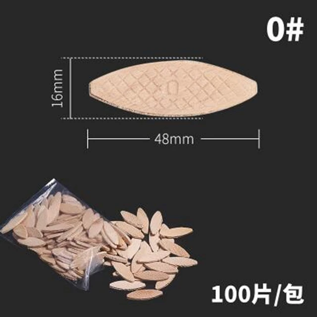 Free shipping 100PCS No. 0#10 # 20# Assorted Wood Biscuits For