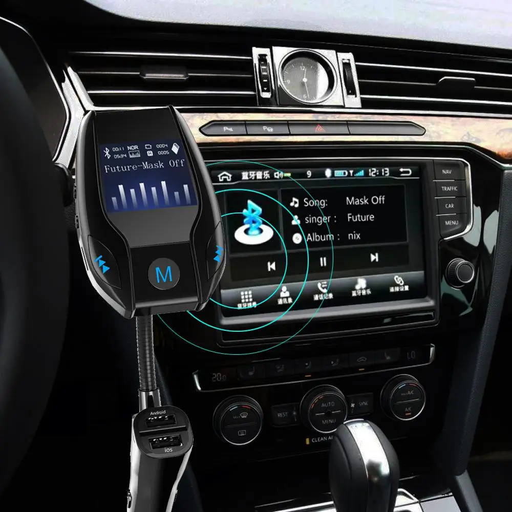 TWISTER. CK беспроводной автомобильный Bluetooth fm-передатчик MP3 радио адаптер автомобильный комплект USB зарядное устройство