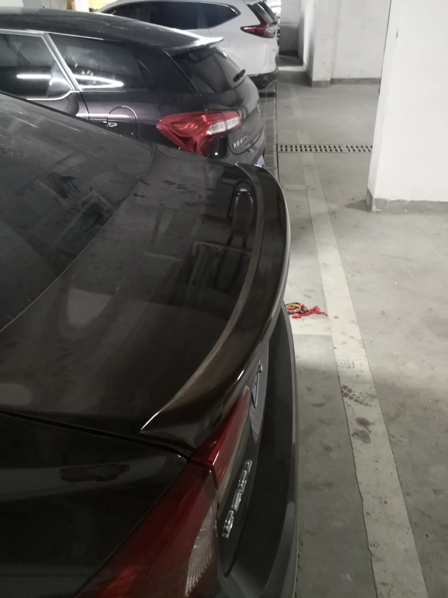 Спойлер для Volvo S80 2011- для Volvo S40 S60 S70 TF, спойлер, АБС-пластик, задний спойлер, задний спойлер