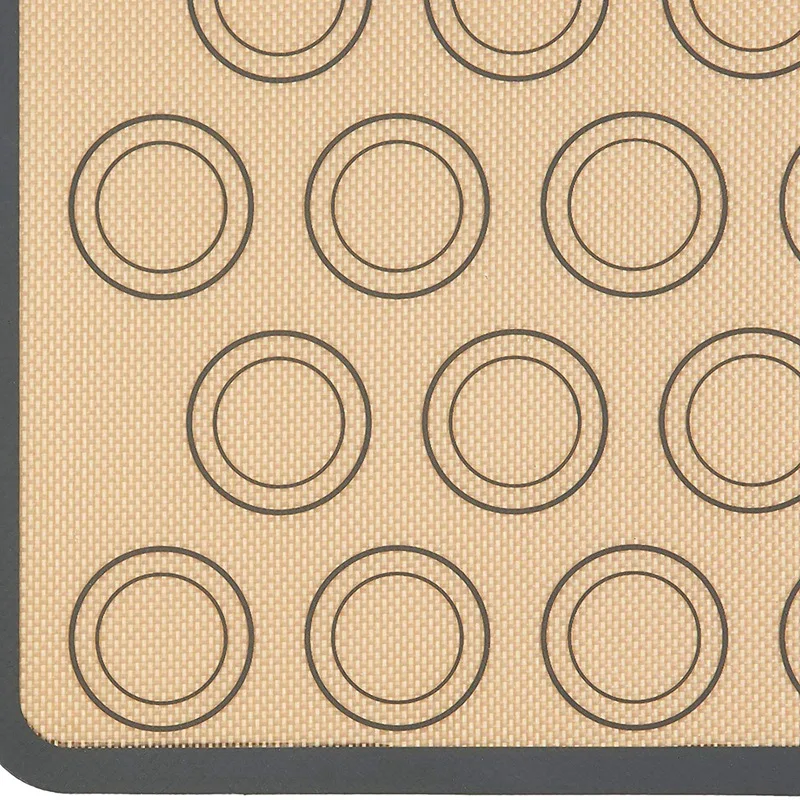 Силикагель выпечки Pad-2Pcs-Non-Sticky коврик для выпечки плиты и Rolling-торт/печенье