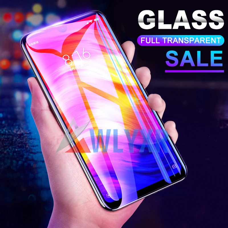 Защитное стекло 9H для Xiaomi Redmi 7 6 Pro Go 5 Plus Note 5A K20 7S | Мобильные телефоны и аксессуары