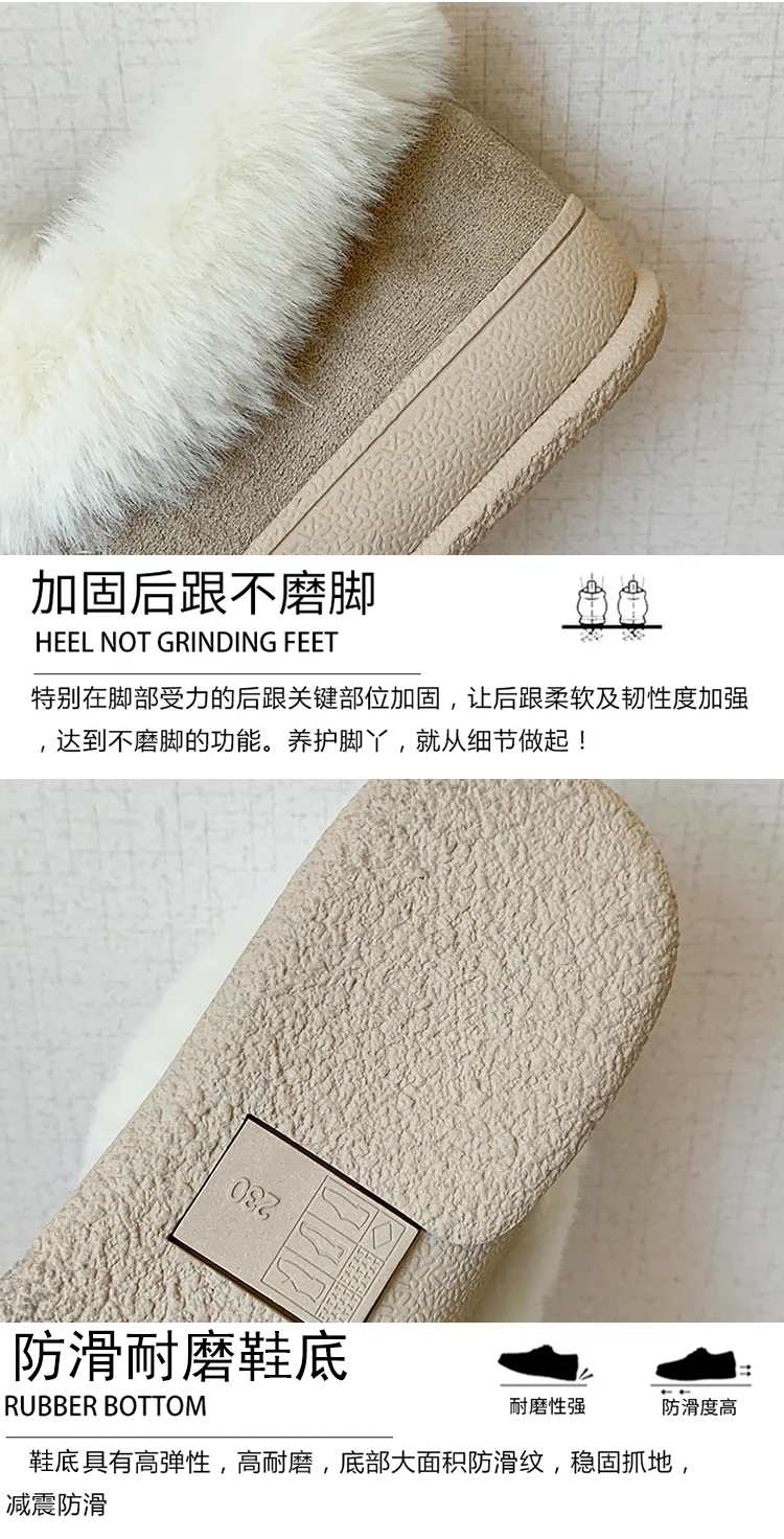 Women's Rubber Boots Shoes Australia Flat Heel Lace Up Bootee Woman Round Toe Booties Ladies Low Heels booties Rain Snow