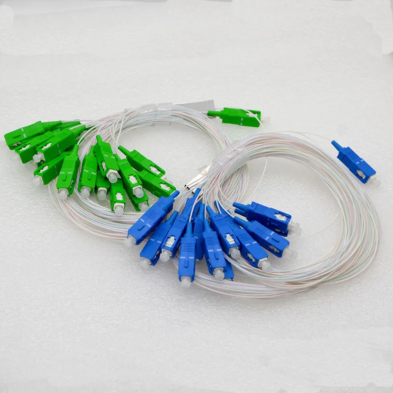 

GONGFENG 10pcs New SC/UPC/APC 1:16 SingleModule PLC Optical Fiber Splitter Differential Fiber Optical Splitter Special Wholesale