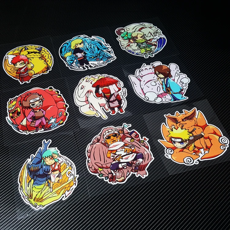 

Car Styling Vinyl Decals Reflective Cartoon Classic Film Stickers for Uzumaki Naruto Yagura