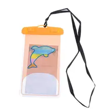 1 шт. чехол для телефона сумка Дельфин рисунком прочный практичный Водонепроницаемый для водный парк развлечений парк на берегу моря