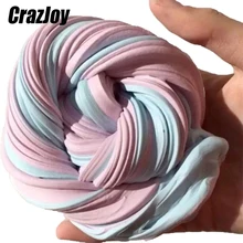 Jouets en mousse visqueuse de 60ml, pâte à modeler, pâte à modeler, anti stress, légère saveur, breloques pour Slime, kit fournitures, gomme polymère Plasticine