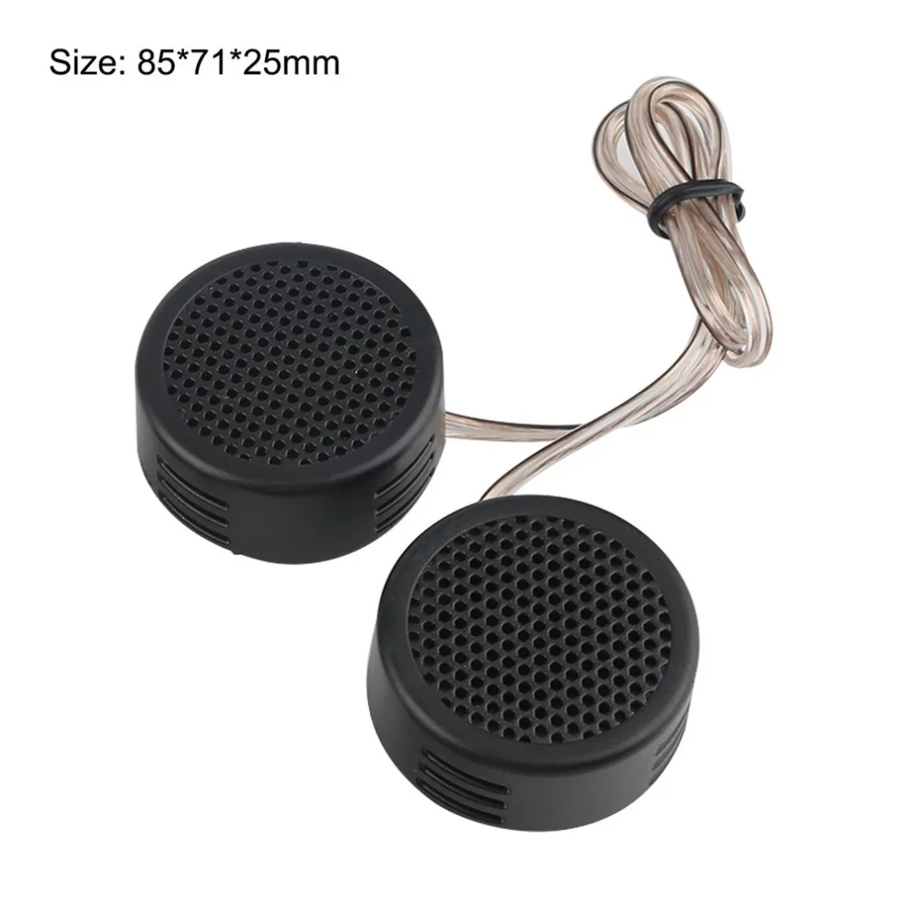 2x500 Watts Super Power Loud Dome Tweeter Speakers For Car Mini DVI to HDMI-compatible High Efficiency Vehicle Loudspeaker