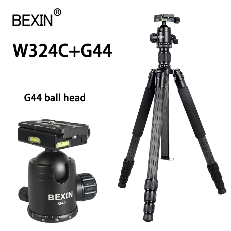 

Carbon fiber tripod professional camcorder tripod heavy duty camera tripod photography shooting video stand for dslr camera