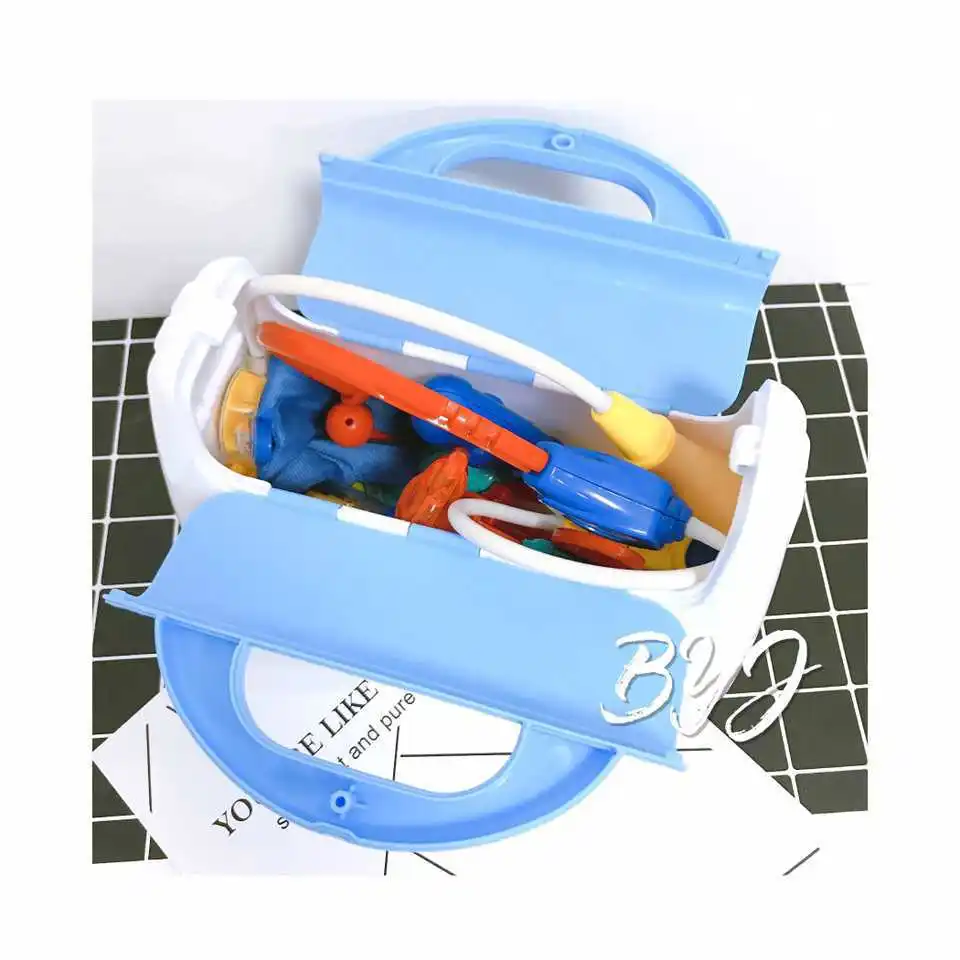

CIKOO Play House Echometer Children Doctor Toy Set Educational Model Medicine Suitcase