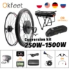 2022 eBike Kit Motor Wheel Hub Motor 48V 500W 1000W 1500W  36V 250W Electric e Bike Bicycle Conversion Kit with Battery ► Photo 1/6