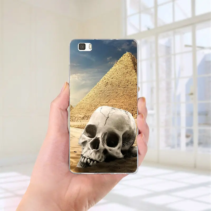 Picture 12 Мягкие силиконовые ТПУ чехлы для телефонов huawei P8 P9 P10 P20 P30 Honor 6X7X7 9 mate 10 Pro Lite P Smart Coque Shell Egypt Pyramids - Цвет: Picture 12