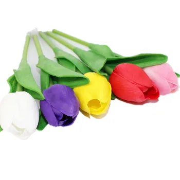 

10PCS Tulip Ballpoint Pen Creative Pu Plant Ballpoint Pen Cute Student Stationery Prizes