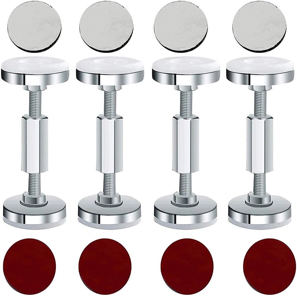 4Pcs Adjustable Threaded Bed Frame Headboard Stoppers 56-120mm Bed Frame Anti-Shake Tool Hardware Fasteners Home