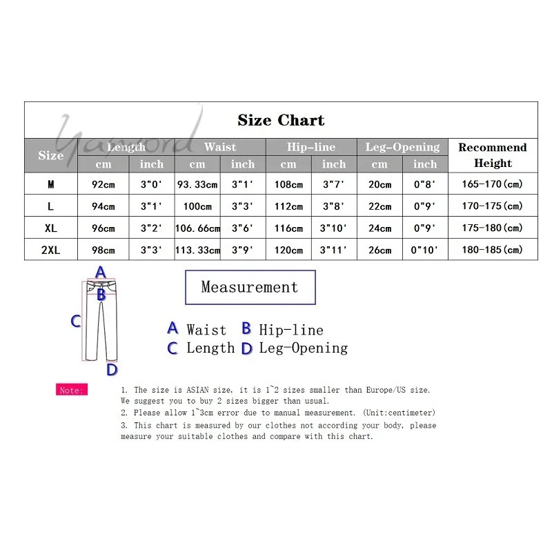 Yasword Men Cargo Pants Casual Trousers Straight Ankle-Length Solid Color Fashion Loose Male Elastic Waist Clothing Streetwear