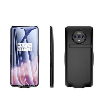 Slim Battery Charger Case For Oneplus 7T Power bank Backup Back Cover for One Plus 7T Pro 1+7T Back clip battery Phone Cases yuyaobaby white 7t