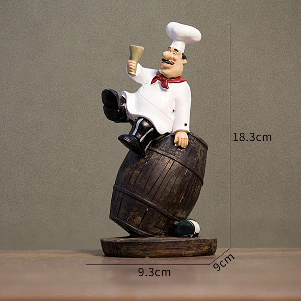 Restaurant & Kitchen White Décor Sculptures & Figurines for sale