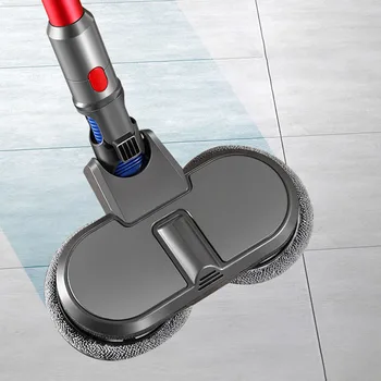 

Electric Wet Dry Mop Head Replacement For Dyson V7 V8 V10 V11 Vacuum Cleaner Fine Soft Fiber Mop Labor-saving