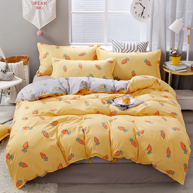 10 Yaapeet Bedding Queen King Comforter Bedding Quilt Cover Family Home Texile Duvet Cover King Size No Pillowcase 20 Styles - Цвет: 10
