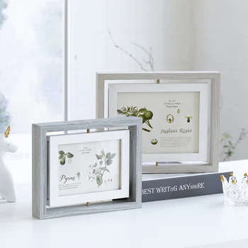 

Modern Home Decor Accessories Wooden Photo Frame Minimalist Frames for Pictures Living Room Bedroom Office Desktop Decor Gifts