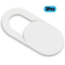 

3pcs Plastic Camera Shield Stickers Eye Protection Anti-Hacker for Mobile PC Tablet PC Laptop Privacy Cover