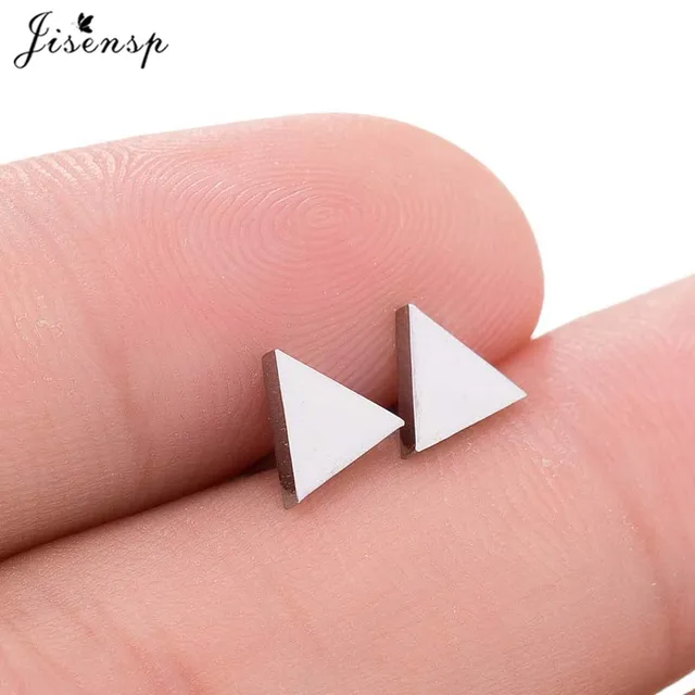 Mini Stainless Steel Earings Fashion Jewelry Small Animal Ear Studs Punk Cross Star Dragon Ballet Stud Earrings Pendientes Gifts GED085