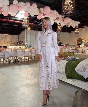 

2020 New arrive women white and pink Dress