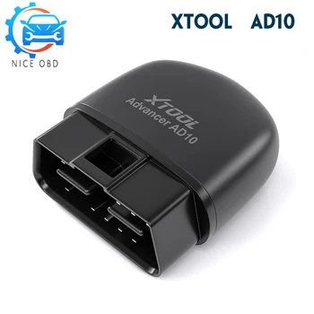 

XTOOL AD10 OBD2 Diagnostic Scanner Bluetooth ELM327 OBD 2 scanner with HUD for Android/IOS/Windows