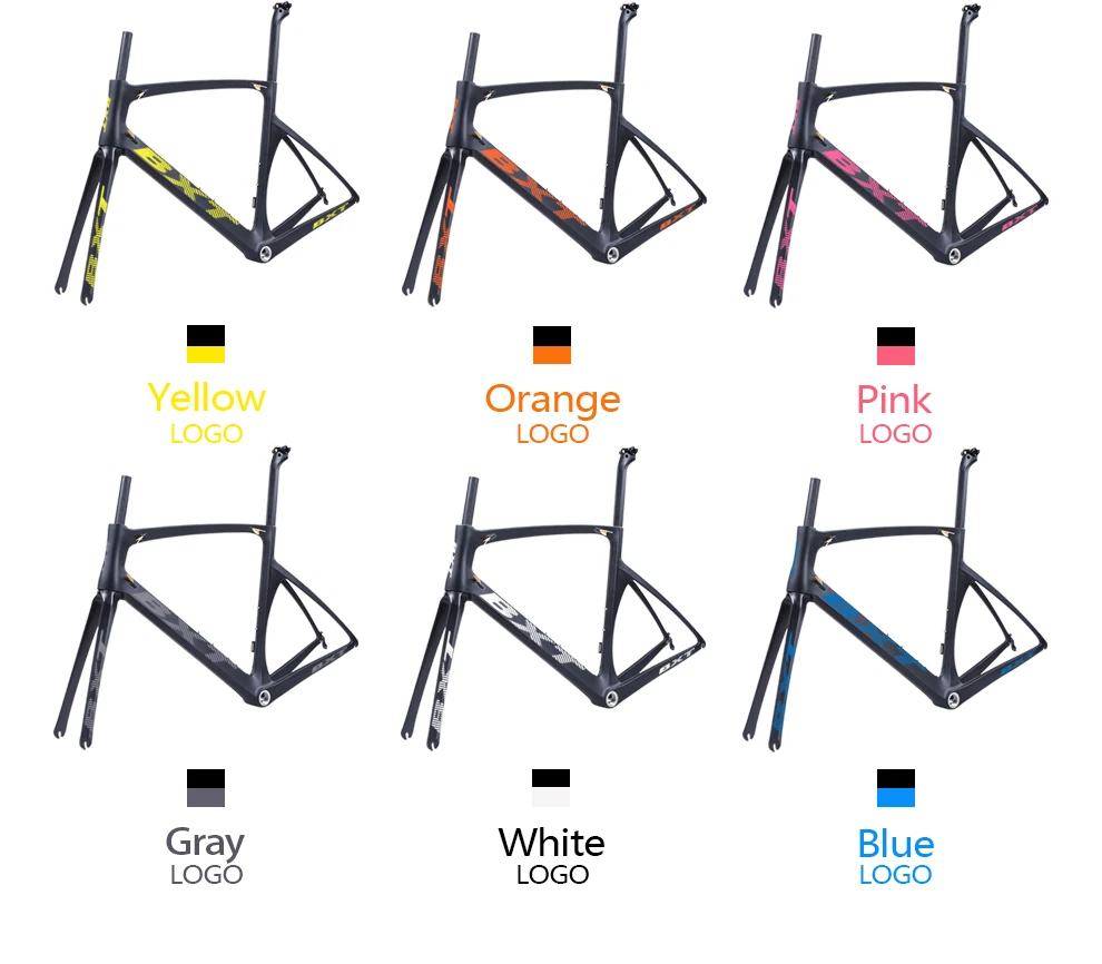 Excellent BXT Carbon Road Frame 700C V brakes Di2 Mechanical UD matte glossy cycling race bicycle frameset Free shipping 13