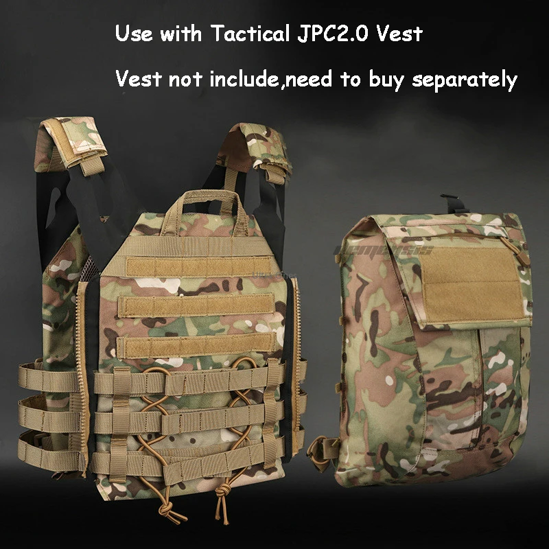 Военная Тактическая Сумка Molle для JPC2.0 аксессуары жилета броня тела Боевая