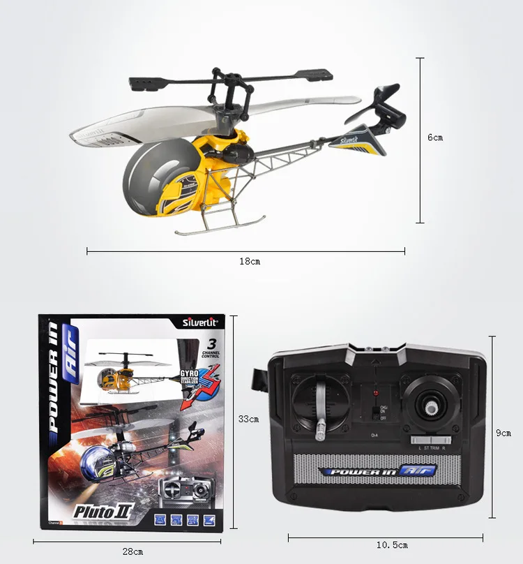 Genuine Silverlit Small Bee Second Generation Infrared Remote Control Helicopter Mini Helicopter Drop-resistant