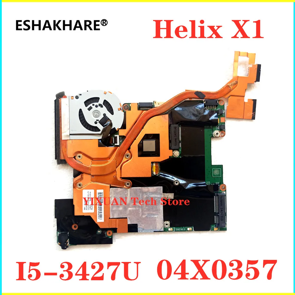 For Thinkpad X1 Helix X1 motherboard i5-3427U 4GB 04X0357 12H18-2 notebook motherboard LPN-1 TABLET MB 48.4WW04.021 100% test ok