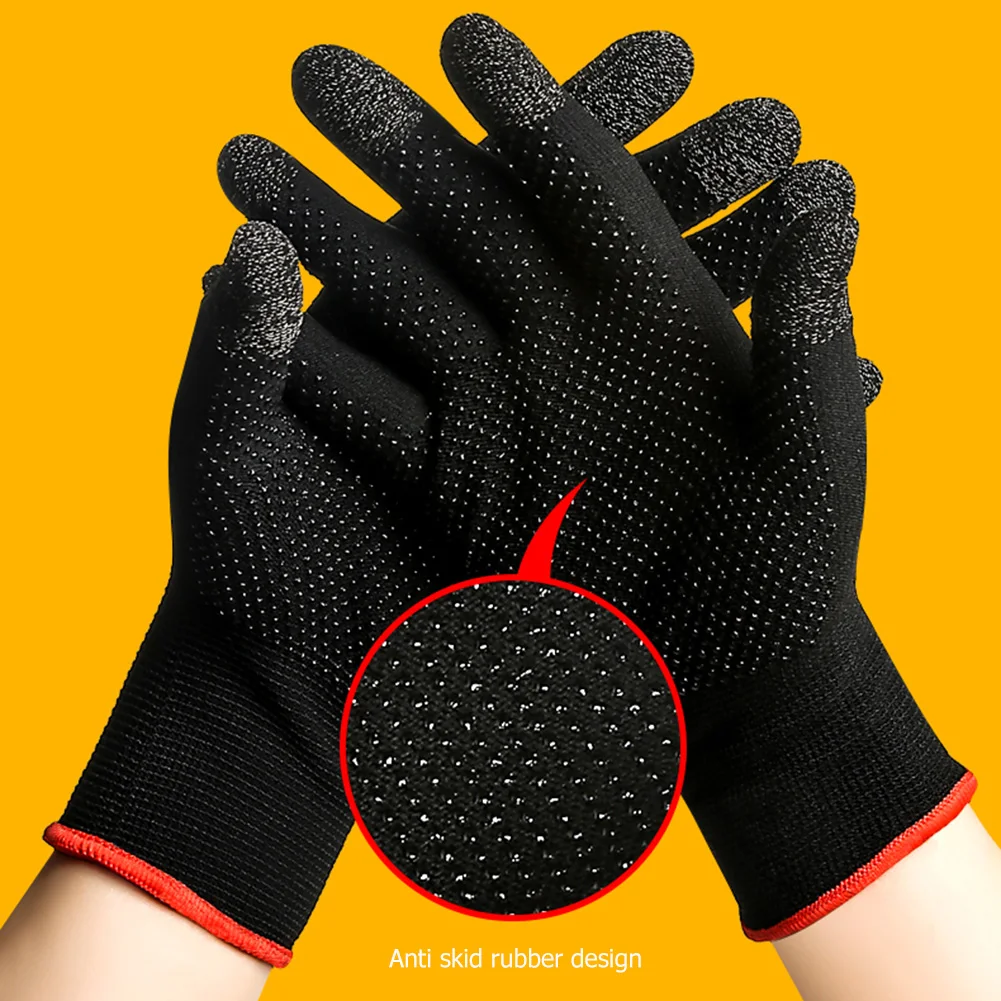 Guantes antideslizantes con pantalla táctil para hombre y mujer, manoplas térmicas transpirables de punto a prueba de sudor para motocicleta, guantes deportivos de dedo completo