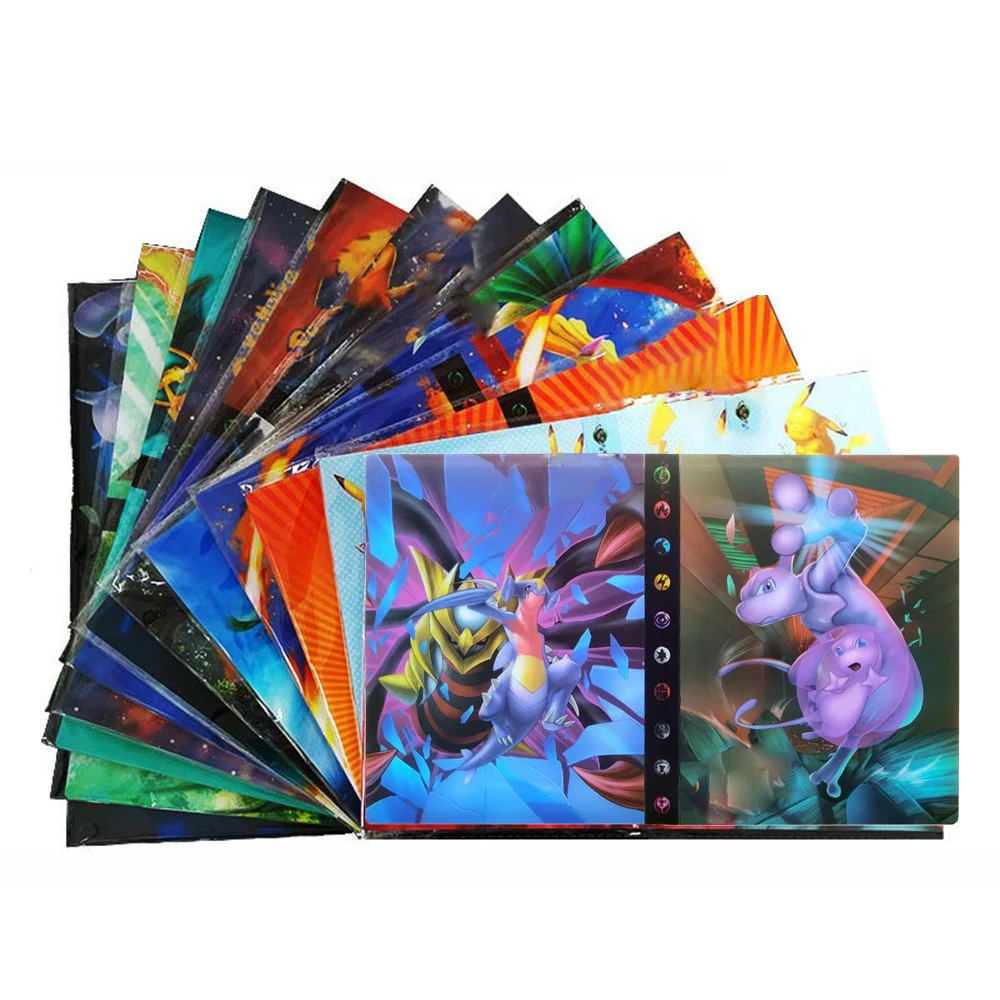 240pcs pokemon Cards Album Book Album Collections Anime Action Loaded