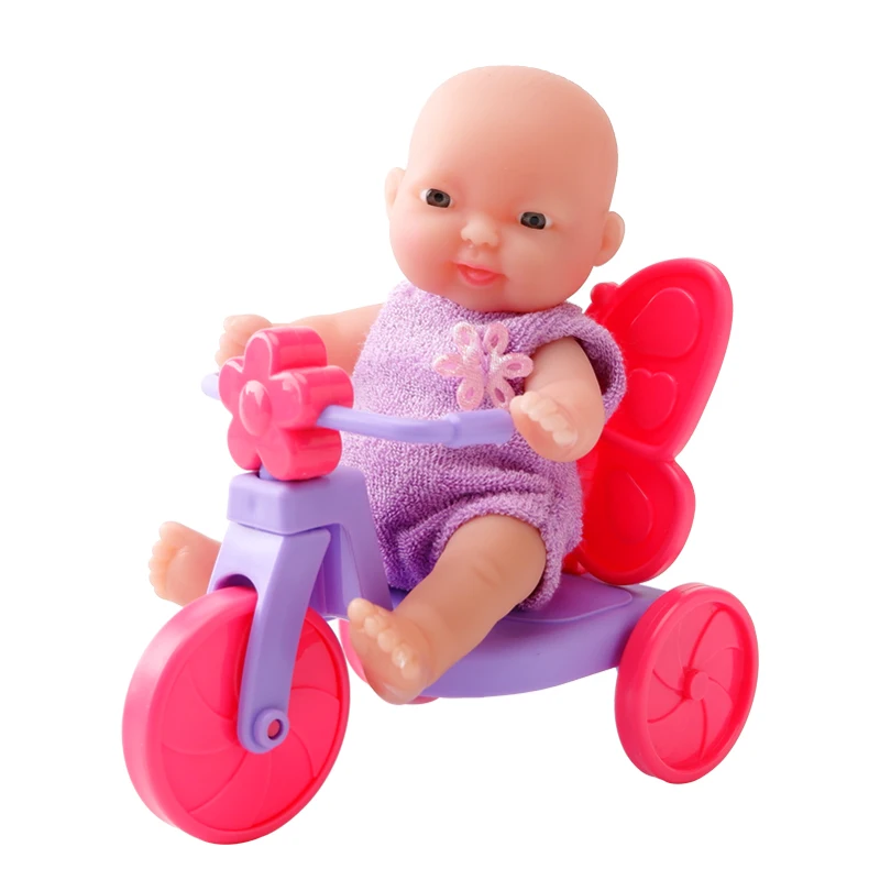WOWCHEER набор из 6 Мини кукол игровые наборы 12 см Bebes силиконовые куклы Новорожденные