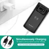 NEWDERY 10000mAh Battery Case for Samsung note 9 S20 Plus Qi Wireless power bank Case for Samsung Galaxy S10 plus S20 + black ► Photo 3/6