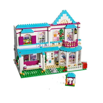 

622pcs Stephanie\'s House Building Blocks Bricks Compatible Friends 41314 Toys for Children Christmas