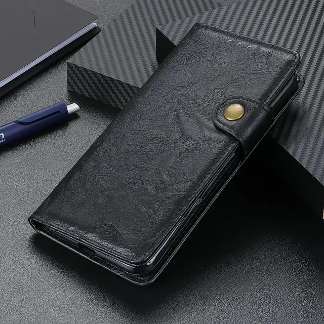 Redmi Note 8 Note 8Pro 360 Защитный чехол Роскошный PU кожаный кошелек для Funda Redmi Note 8 Pro чехол Xiaomi Redmi Note8 чехол - Цвет: Black (FMW)