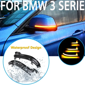 

2pcs Flowing Turn Signal Light Mirror Dynamic Indicator Blinker For BMW 1 2 3 4 Series X1 F20 F21 F22 F23 F30 F31 F34 F32 E84 i3