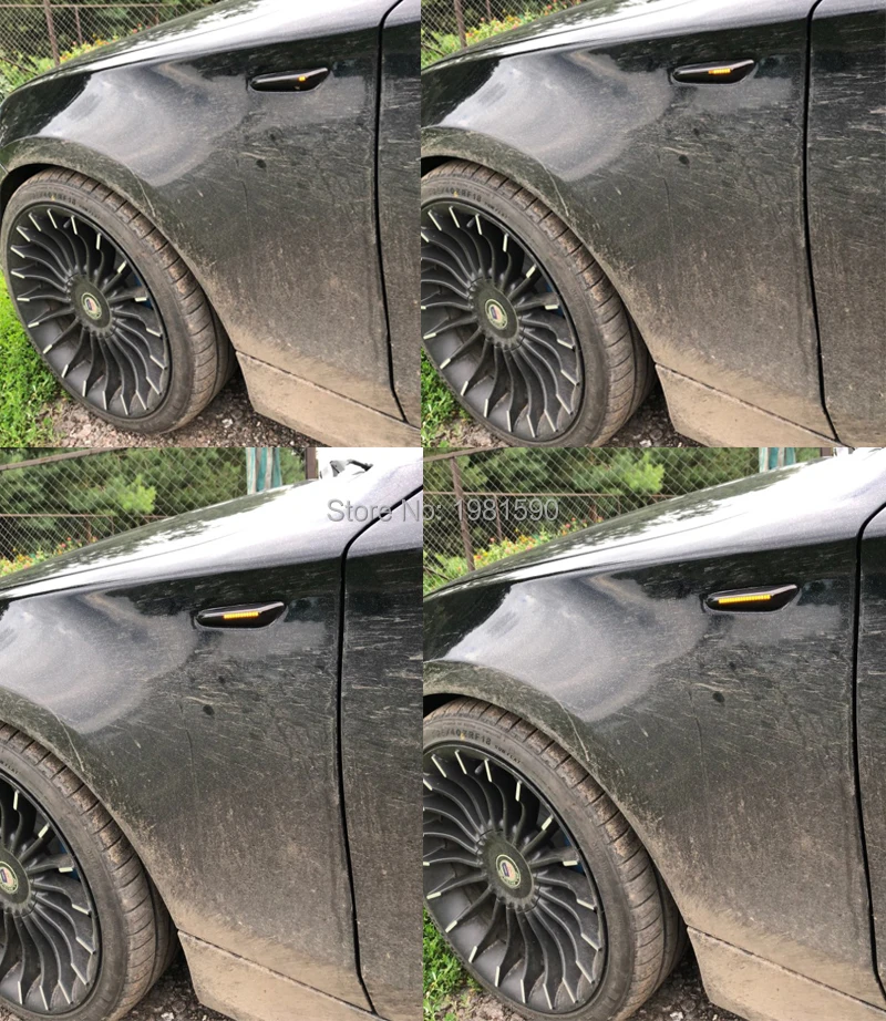 

1 Pair Car Turn Signal Lights LED Turn Indicator Blinker Lamp Signal Lamp Side Marker For bmw E90 E91 E92 E93 E60 E87 E82 E46