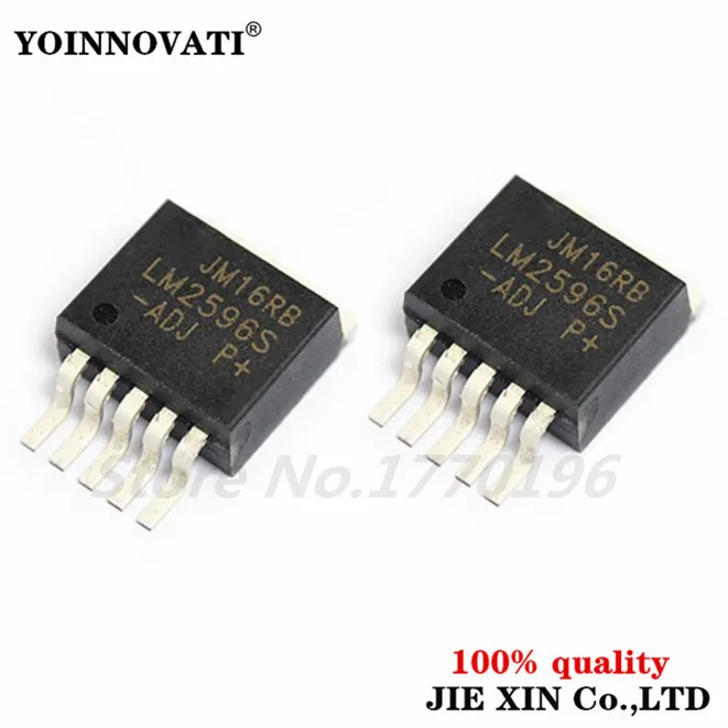 10 шт./лот LM2596S-ADJ TO-263 LM2596S LM2596 REG BUCK ADJ 3A TO263-5 качество nmd boost usb каналы регулятор Сделай