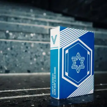 

Blue Vigor Playing Cards Playing Cards Regular Deck Rider Back Card Magic Trick Magic Props