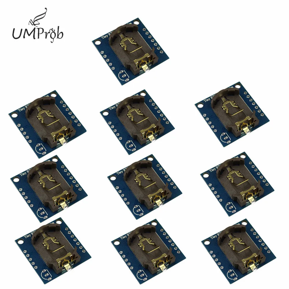 10 шт./лот AT24C32 Часы в режиме реального времени RTC I2C/IIC DS1307 модуль для AVR ARM PIC 51