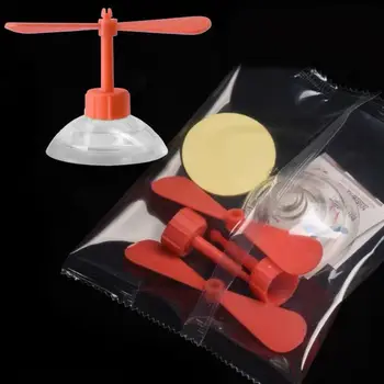 

2020 Motorcycle Helmet Accessories DIY Suction Cup Rotate For Children's Outdoor Toys Helmet Bamboo Raft Toys