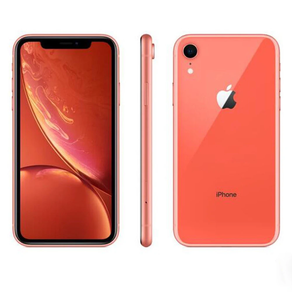 ios cell phone Apple iPhone XR Phone Original 6.1 "Retina HD Display A12 Bionic FaceID 12MP Fotocamera Posteriore IOS Smartphone Bluetooth apple cell phones