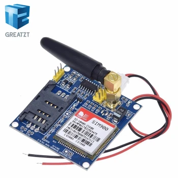

GREATZT Sim900a Sim900 Mini V4.0 Wireless Data Transmission Module Gsm Gprs Board Kit W/antenna C83