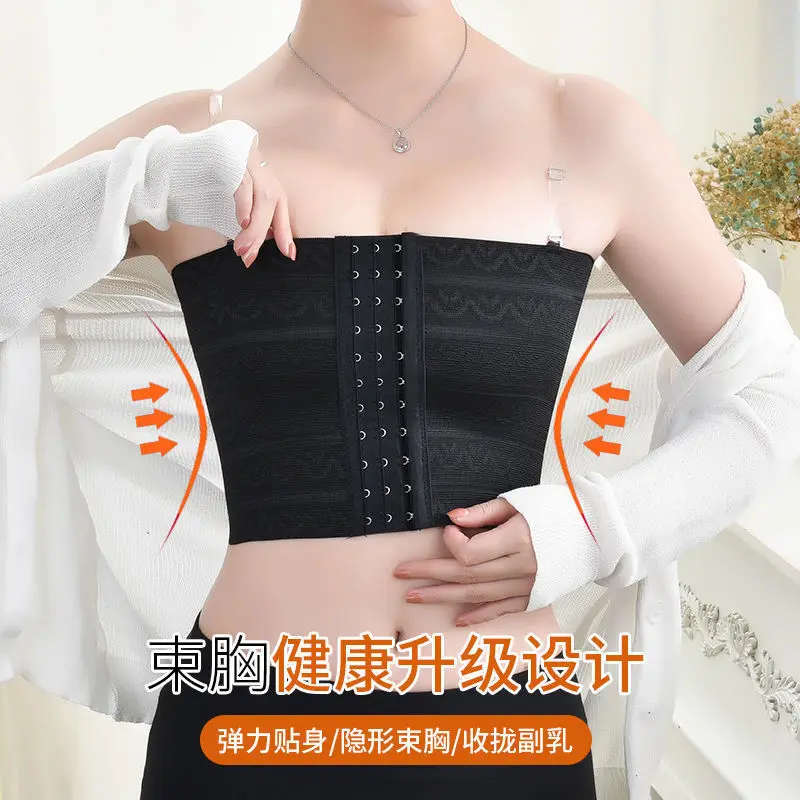 Tomboy Lesbian Trans Chest Binder Vest, Slim Corset Bra Undershirt, Flat  Chest Shapers, Casual Comfort Zipper Short Tops L220802