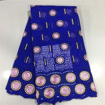 

latest New Design 100%Cotton lace swiss voile lace in switzerland robe nigerian lace fabrics african wedding dress material