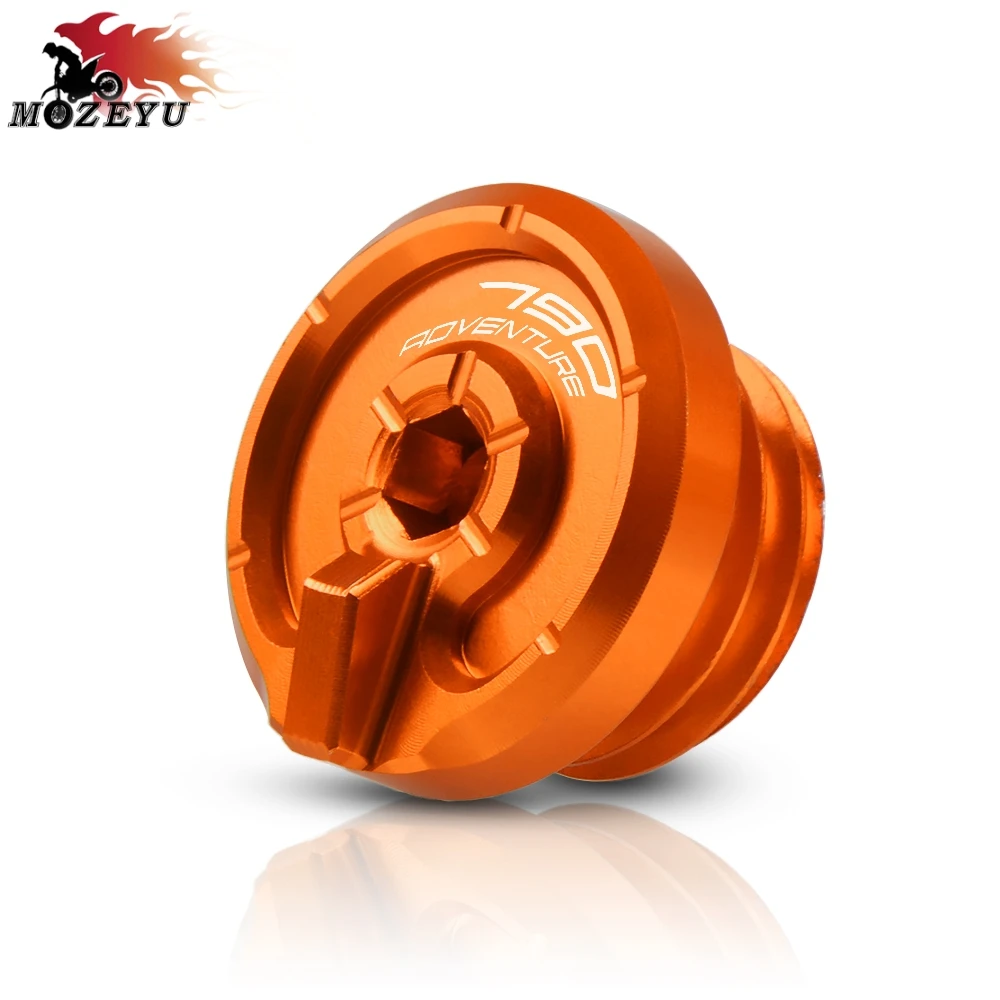 

Motorcycle Engine Oil Fillet Cap Engine Oil Fillet Screw Cover Plug For KTM 790 ADV 2019 790 ADVENTURE R 2019 790 ADV S 2019