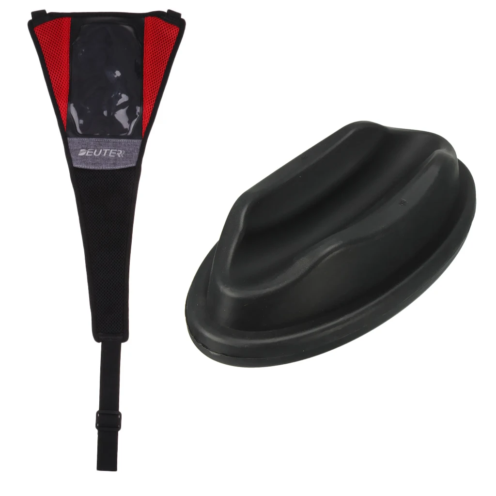 Bike Trainer Sweat Catcher Strap Frame Guard & Front Wheel Riser